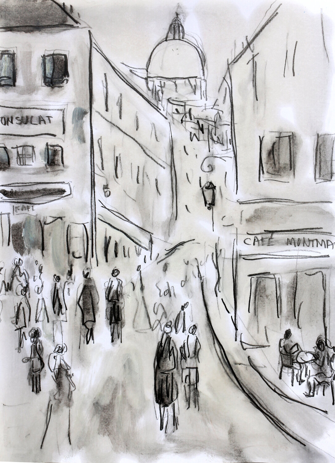 Café Montmartre Jean Mirre