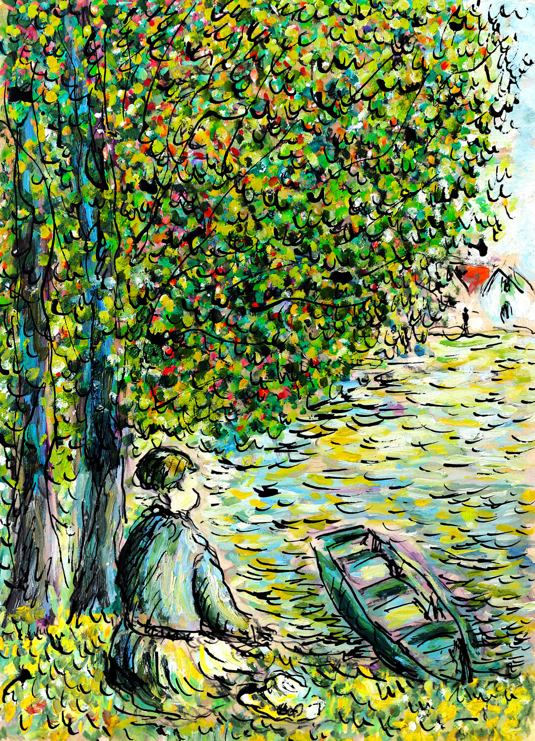 Rêveuse Jean Mirre