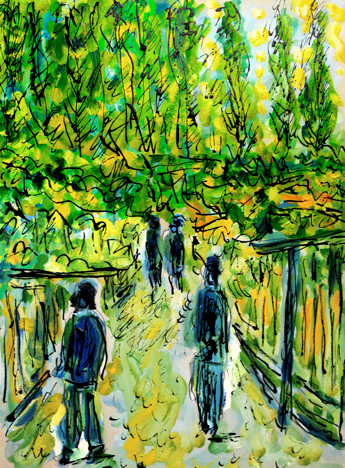 Allée du bois Jean Mirre