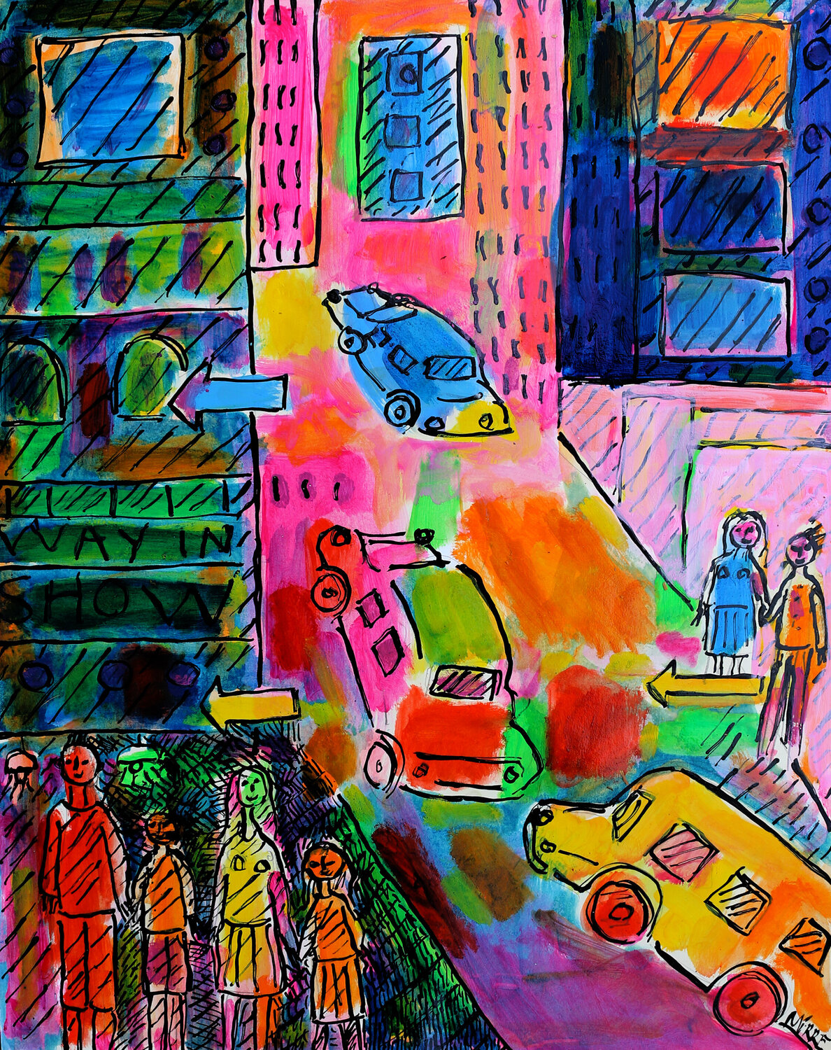 Slow driving Jean Mirre