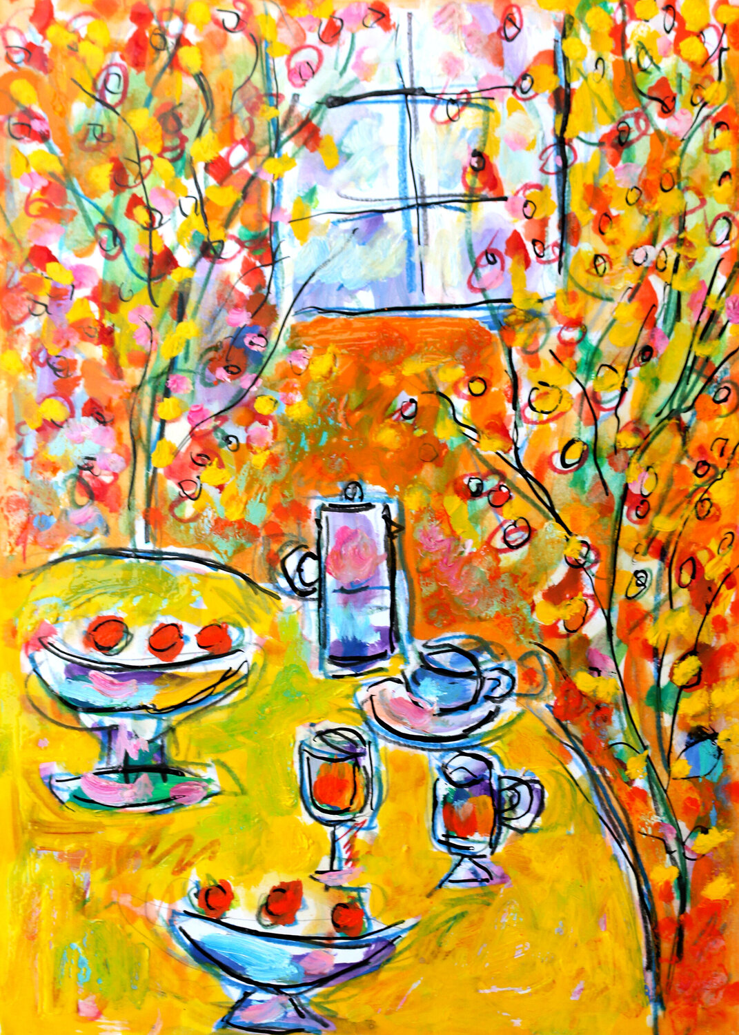 Matin d'été Jean Mirre