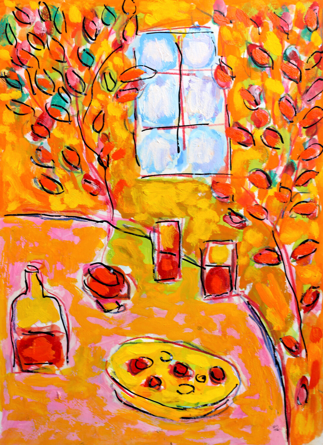 Tarte sur table Jean Mirre