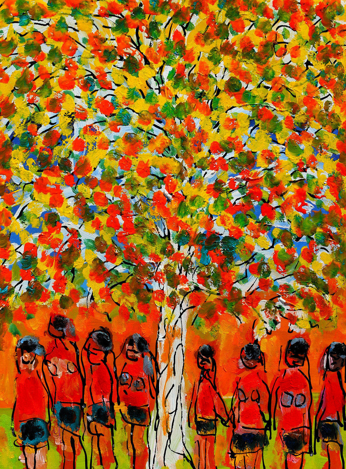 Village au Kenya Jean Mirre