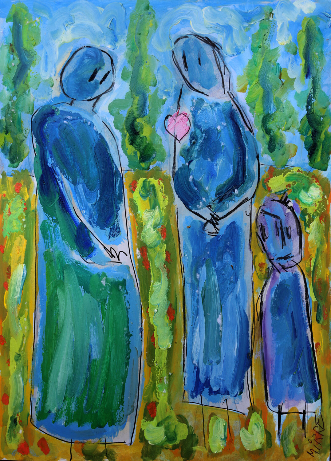 Heart family Jean Mirre