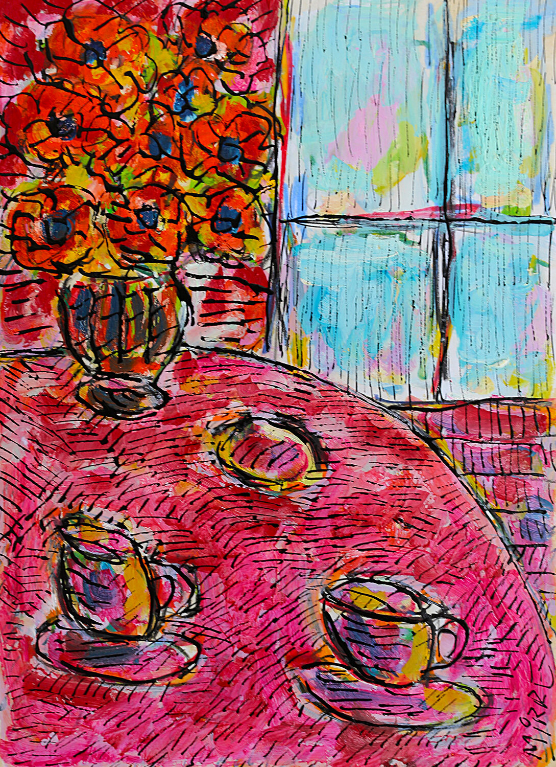 Matin mauve Jean Mirre
