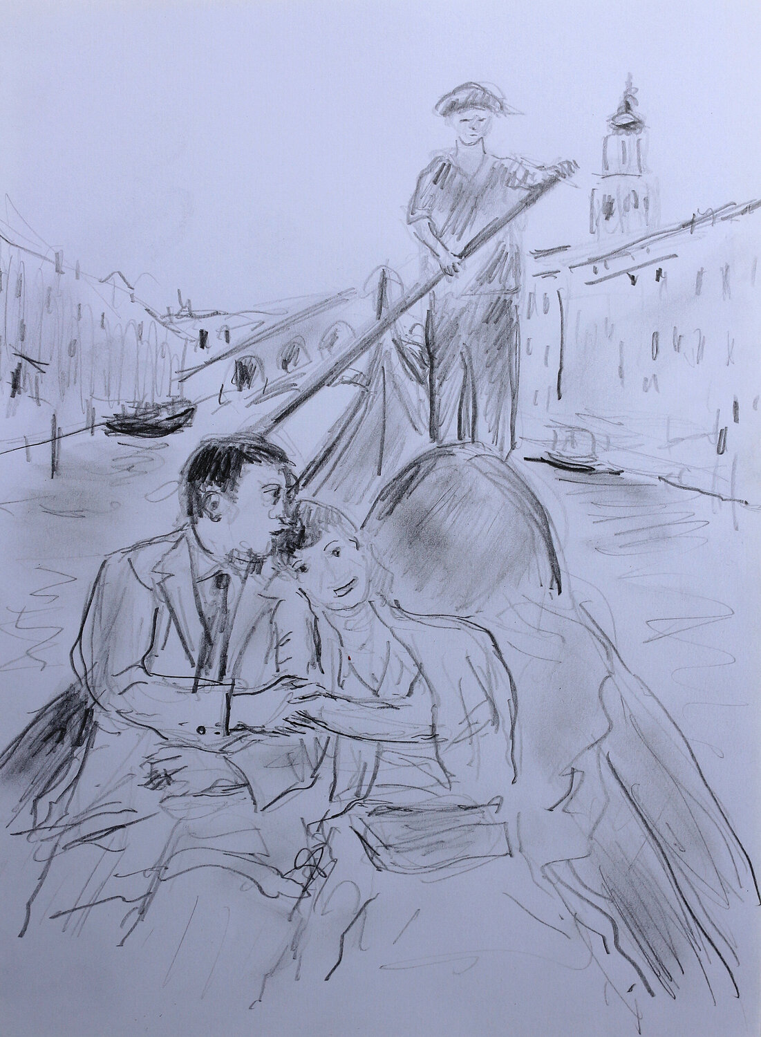 Gondolier Jean Mirre
