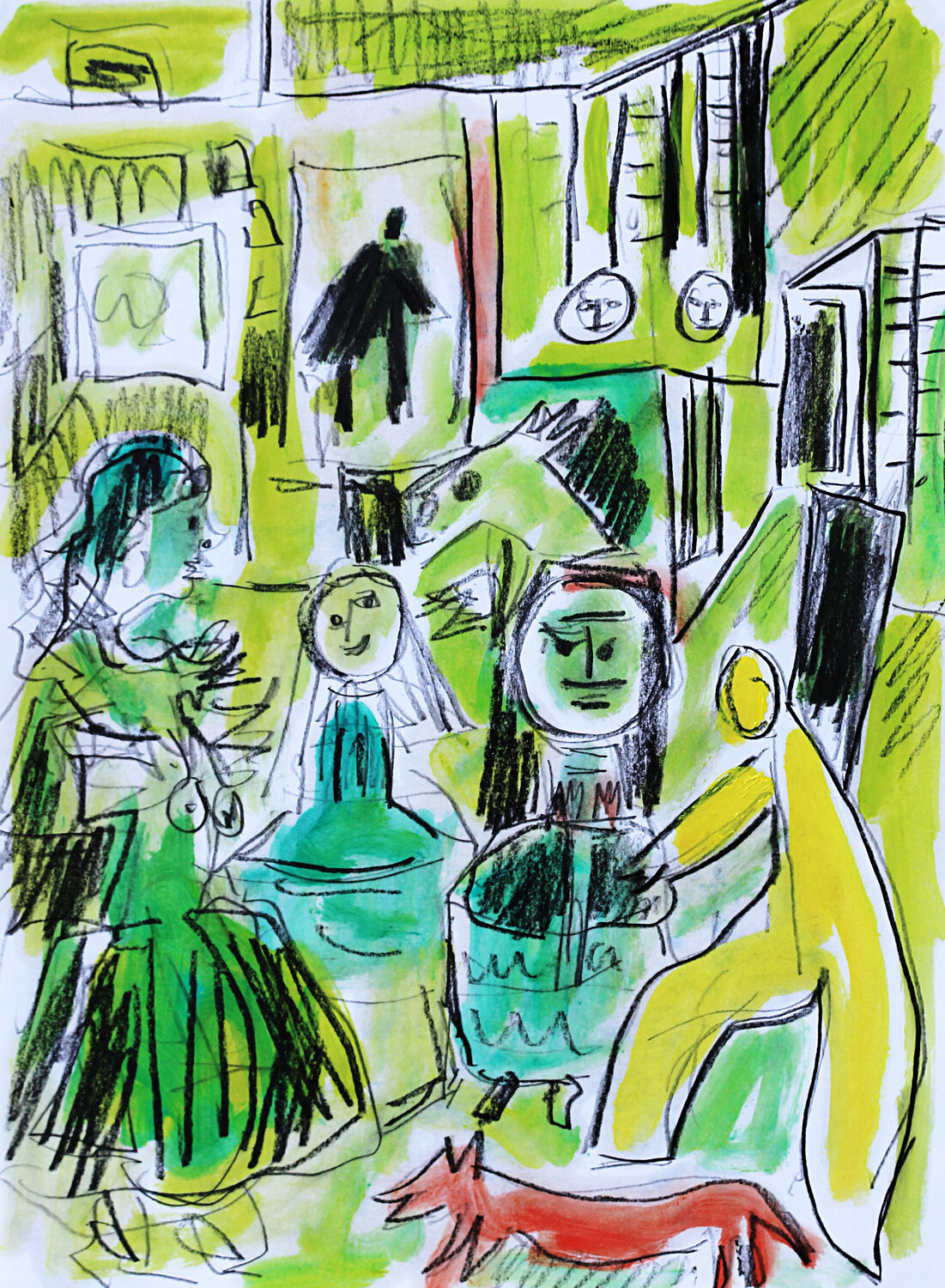 exLes ménines de Picasso Jean Mirre