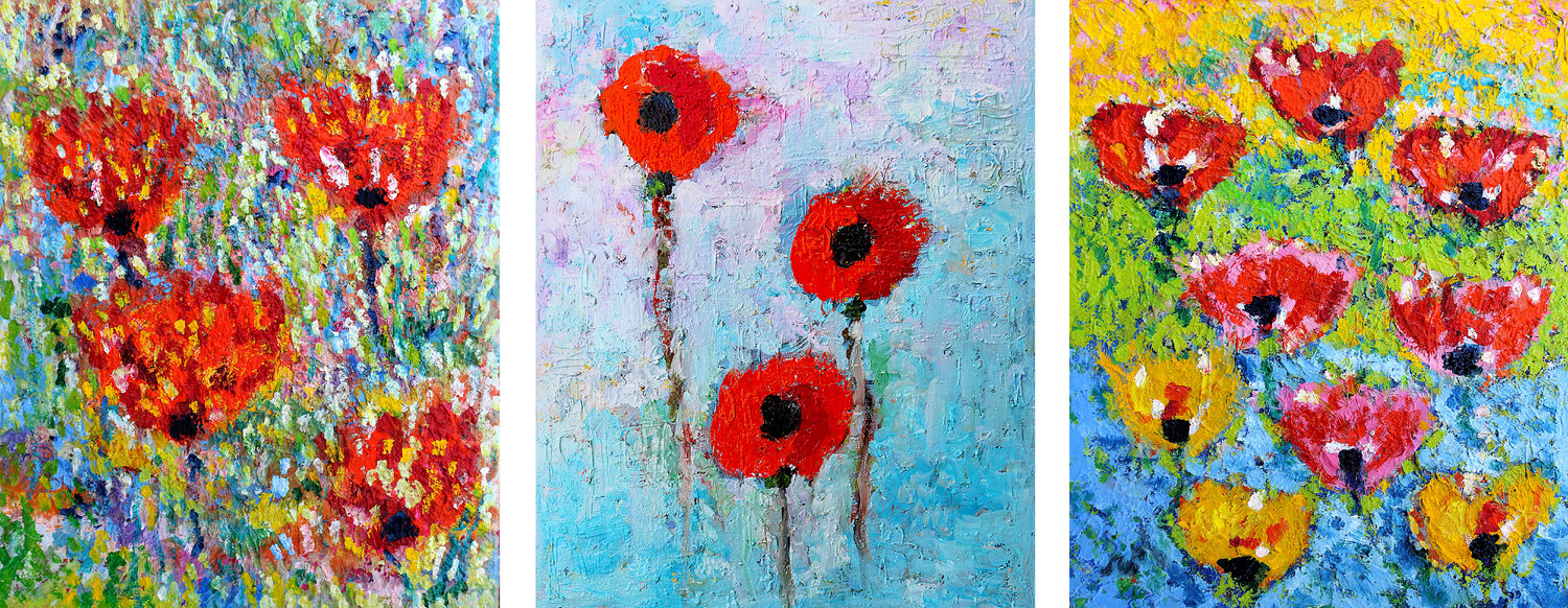 Frissons + Le silence des fleurs + Emoi  SOLD Jean Mirre