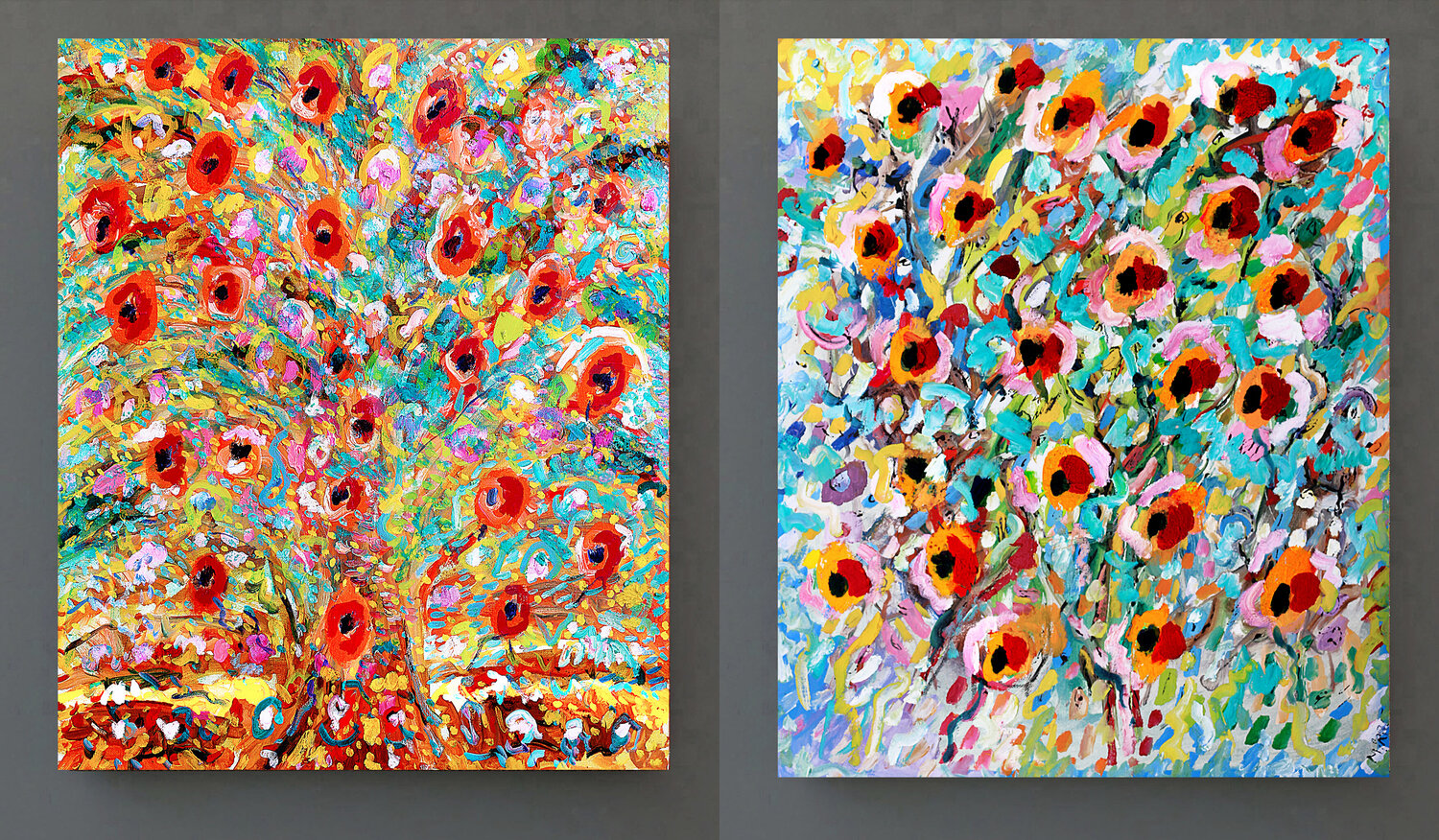 Arbre fleur + Le temps suspendu Jean Mirre