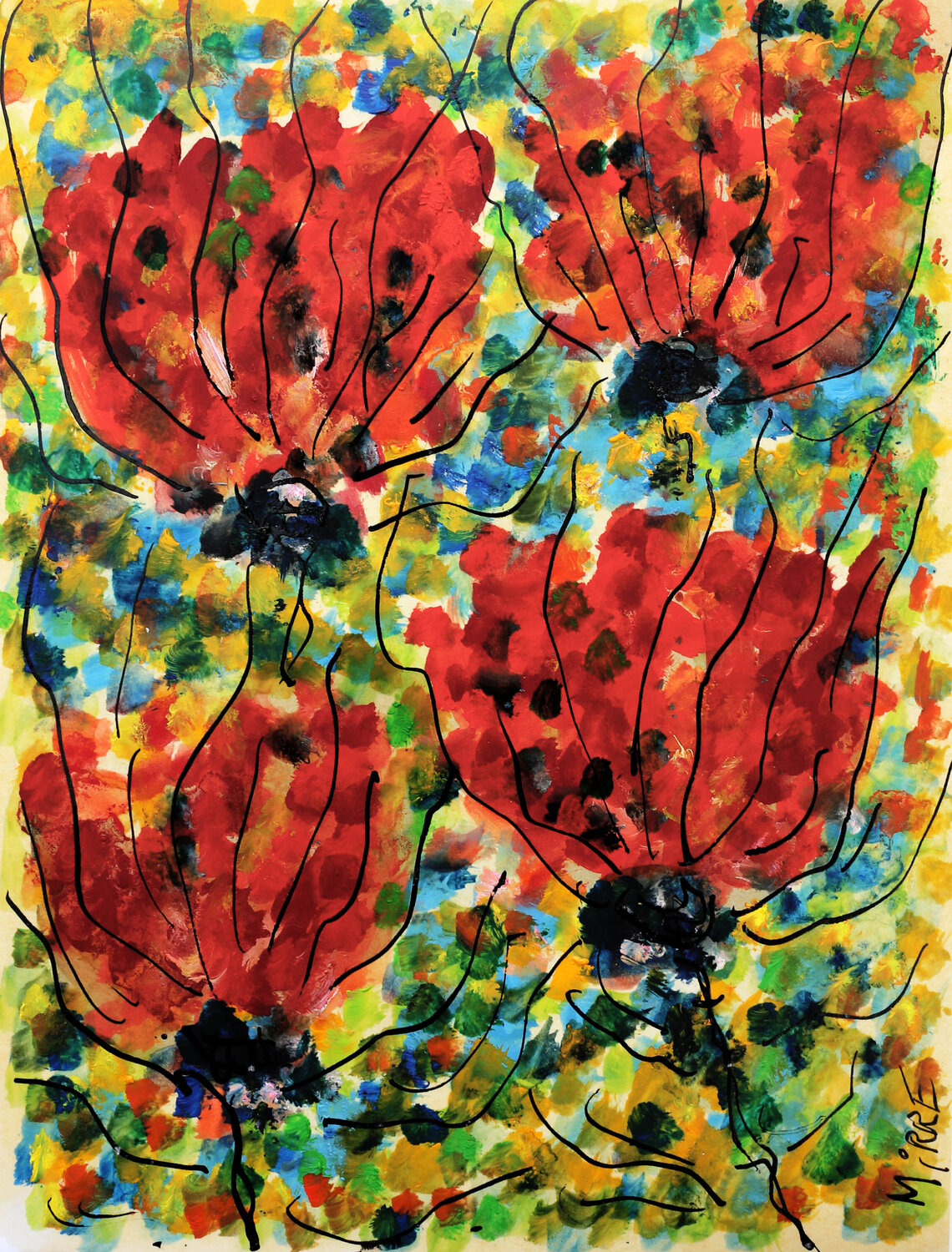 Bagatelle Jean Mirre Origineel schilderij te koop