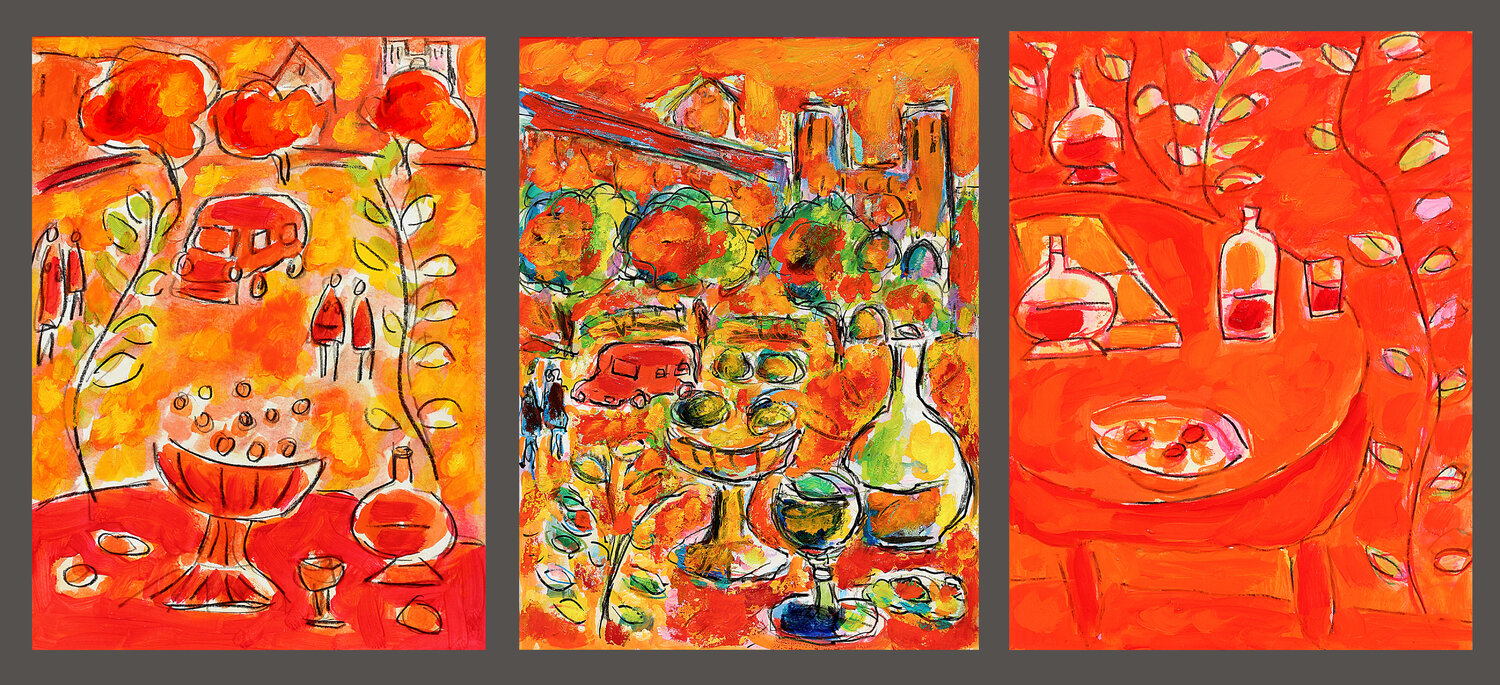 Triptyque JO Jean Mirre