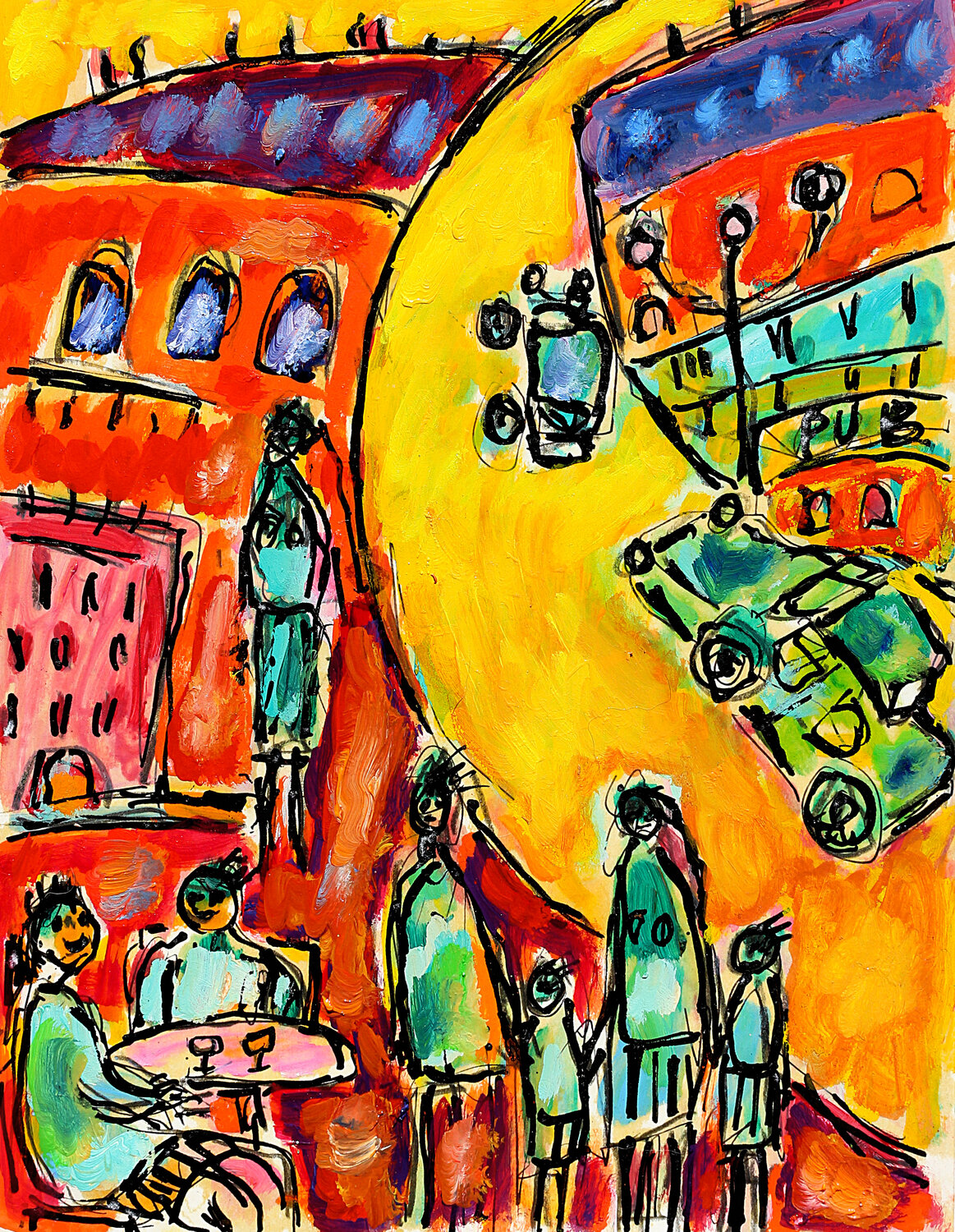 Paris en été Jean Mirre