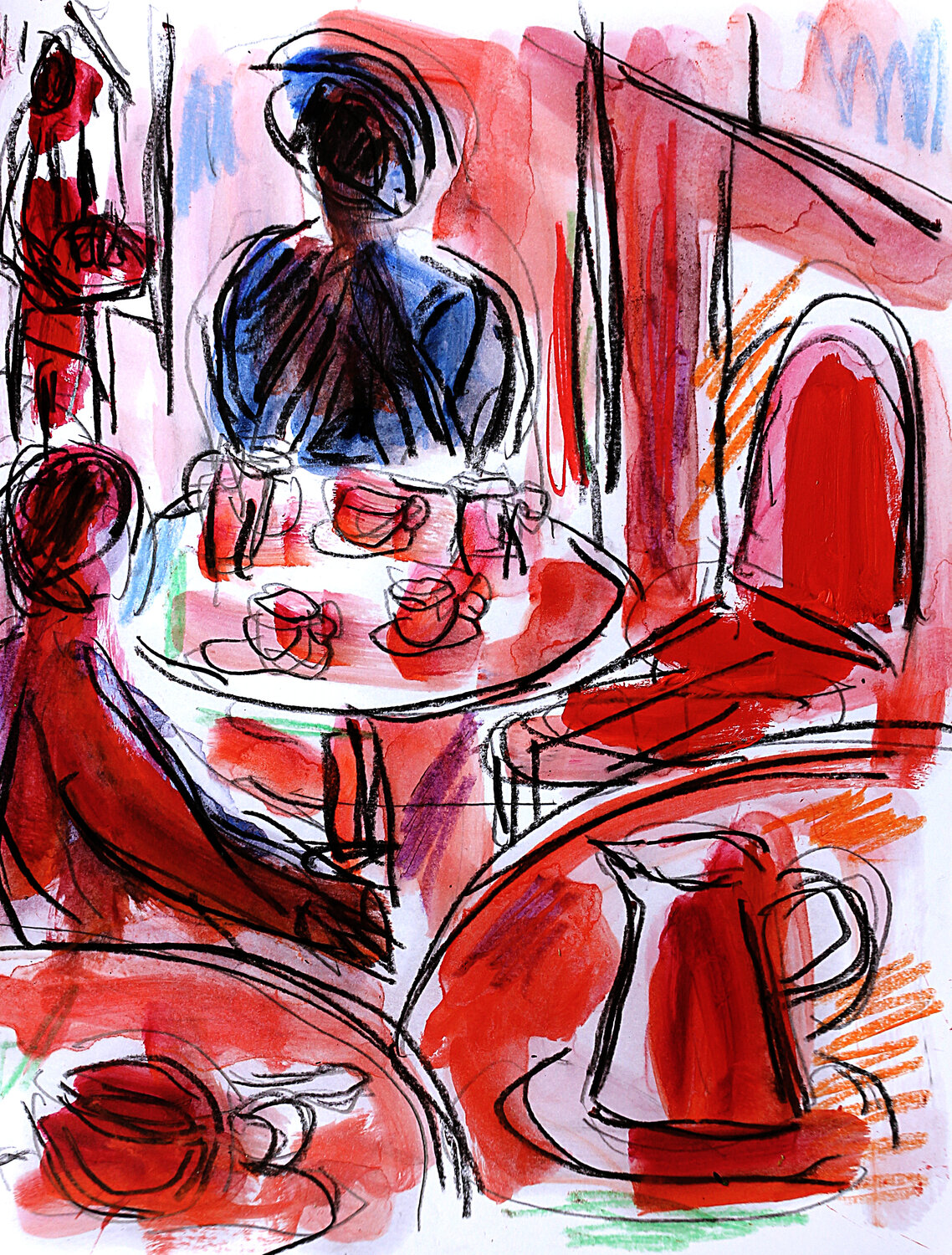 exThé ou café Jean Mirre