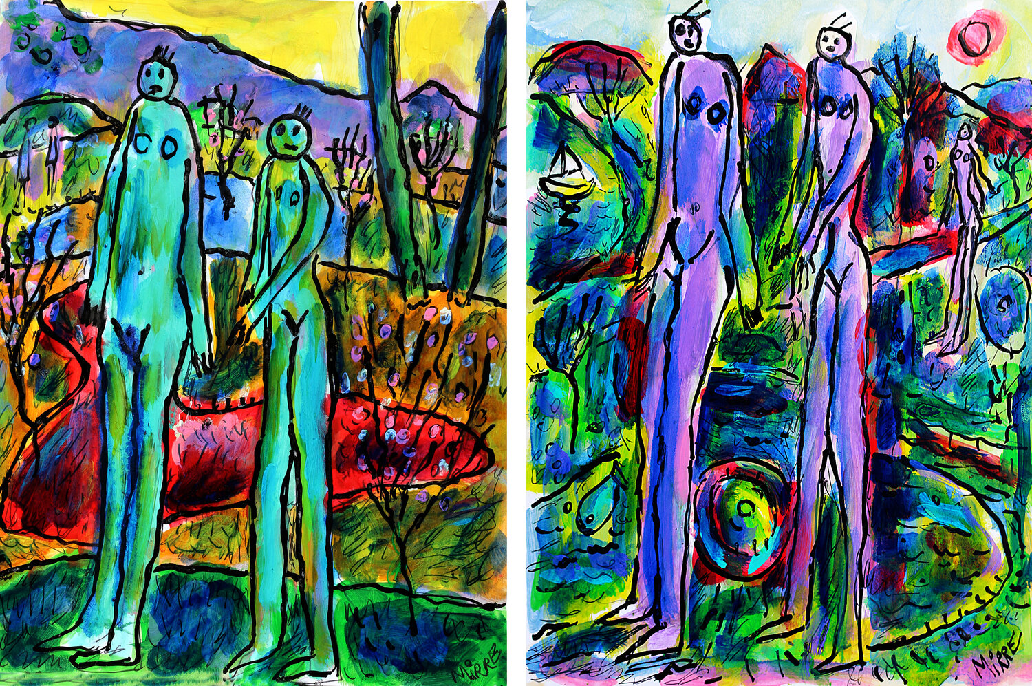 Diptyque Paradis Perdu Jean Mirre