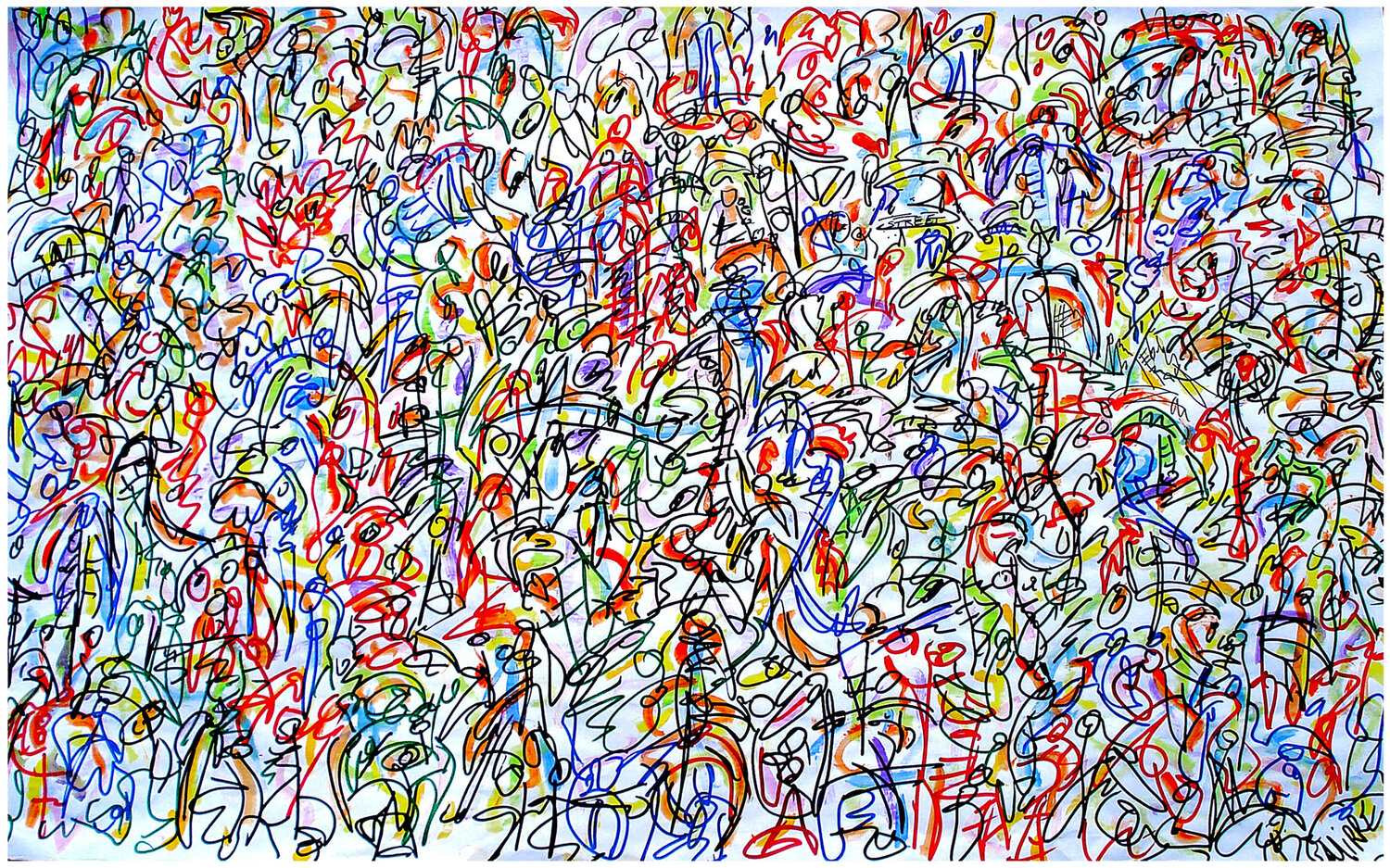 Graphic poetry Jean Mirre