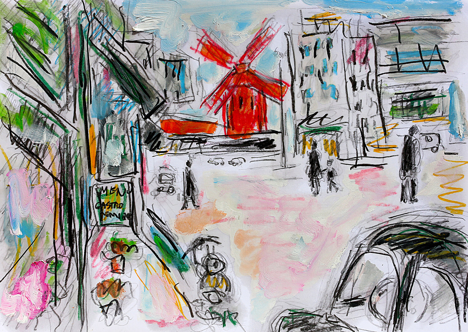exMoulin Rouge à Paris Jean Mirre