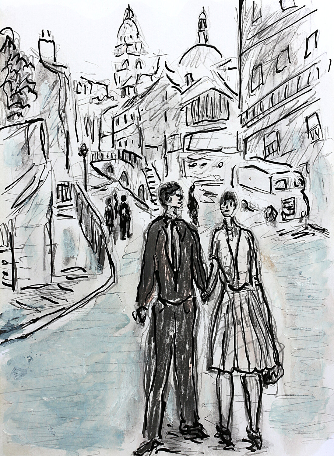 exYoung couple Jean Mirre