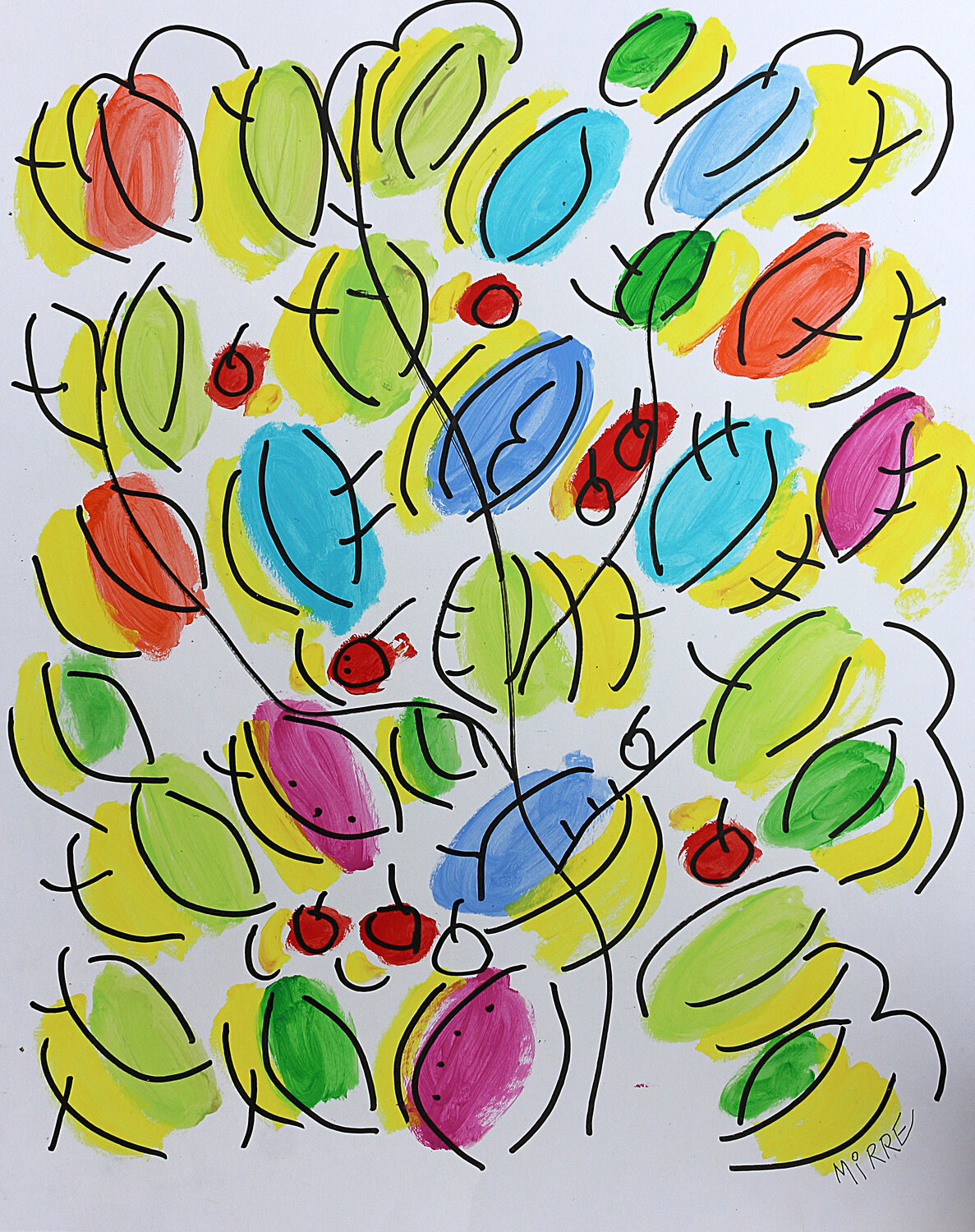 Feuilles et fruits Jean Mirre