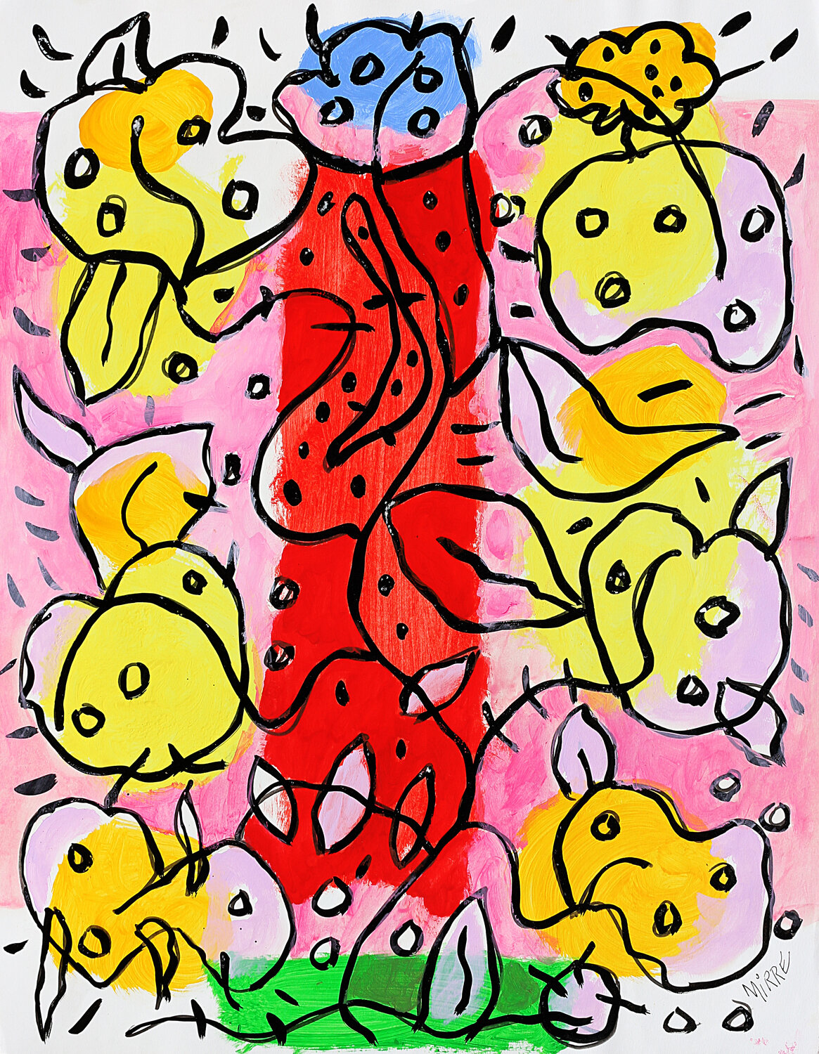 Post Modern Crop Jean Mirre