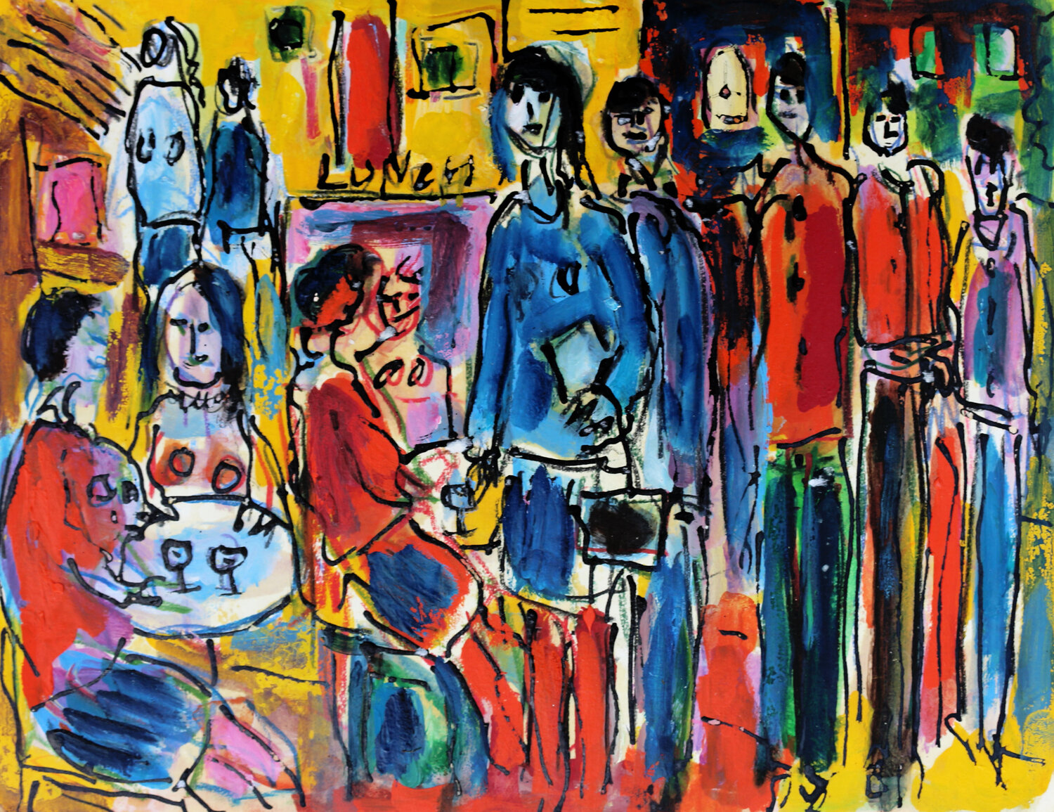 Lunch Break Jean Mirre