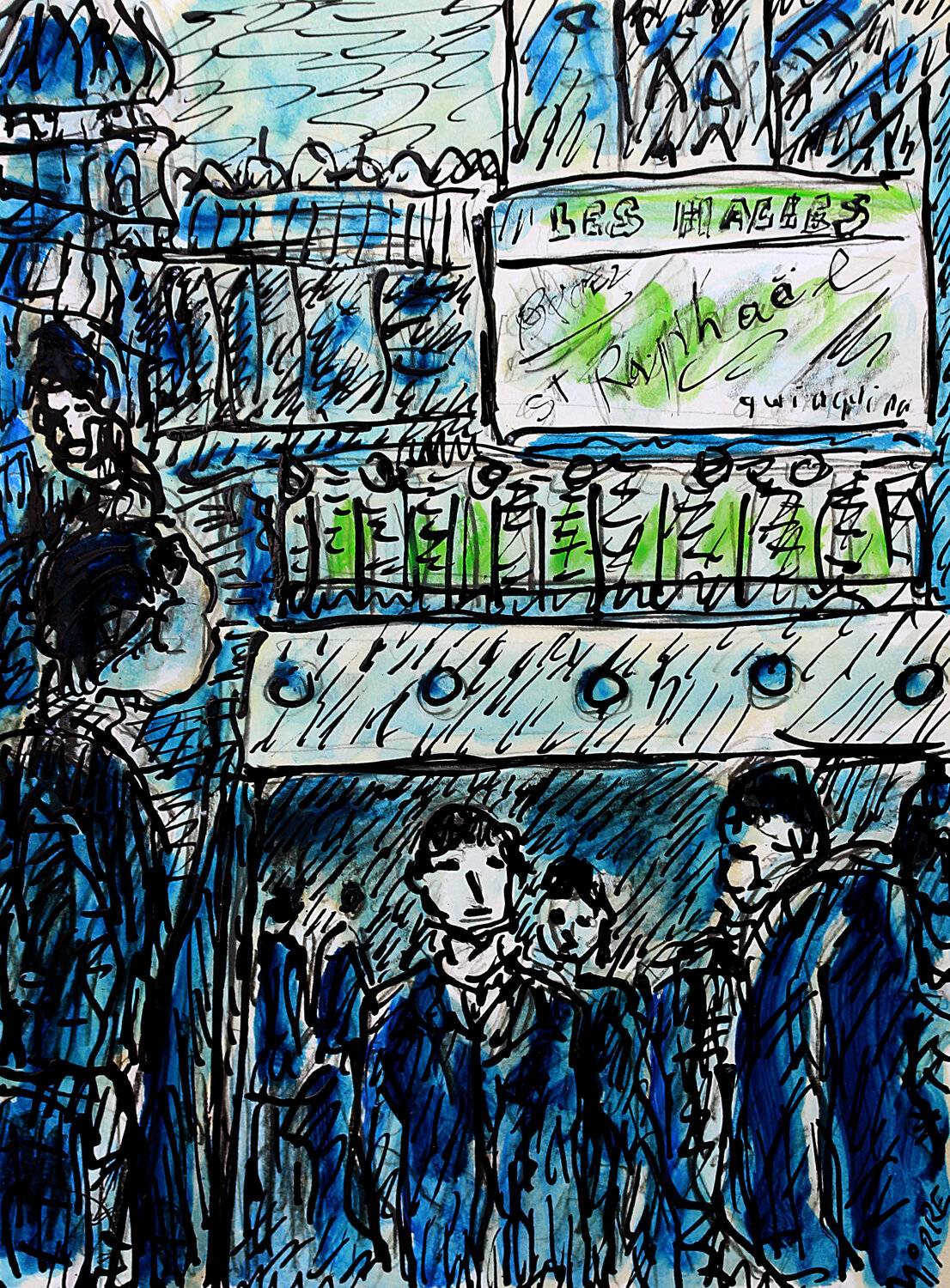 Bouche de métro Jean Mirre