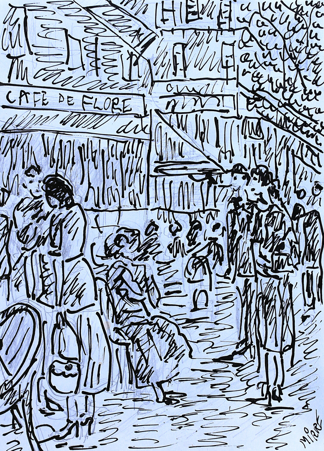 exTerrasse à Paris Jean Mirre