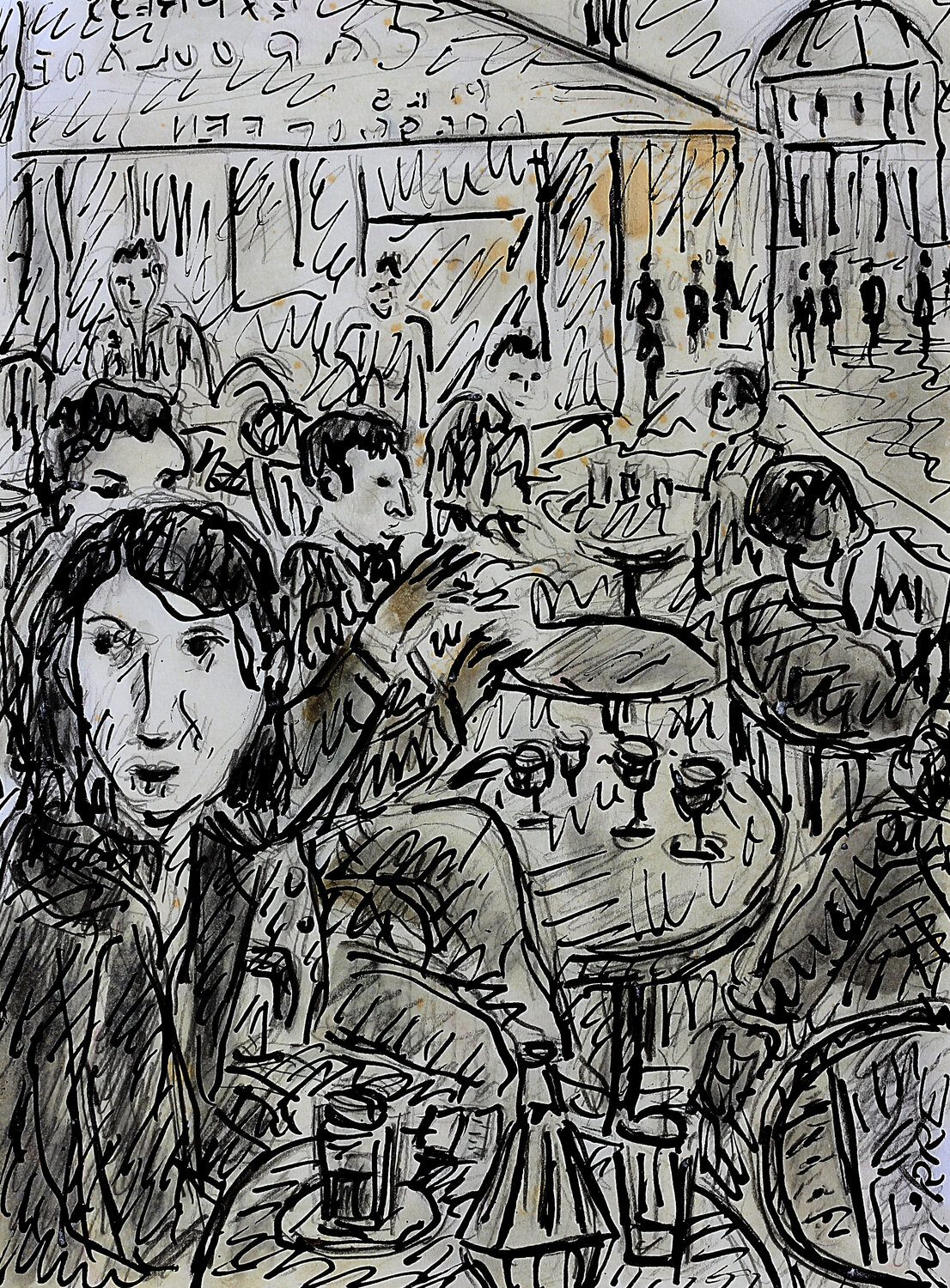 Café Le Capoulade Jean Mirre
