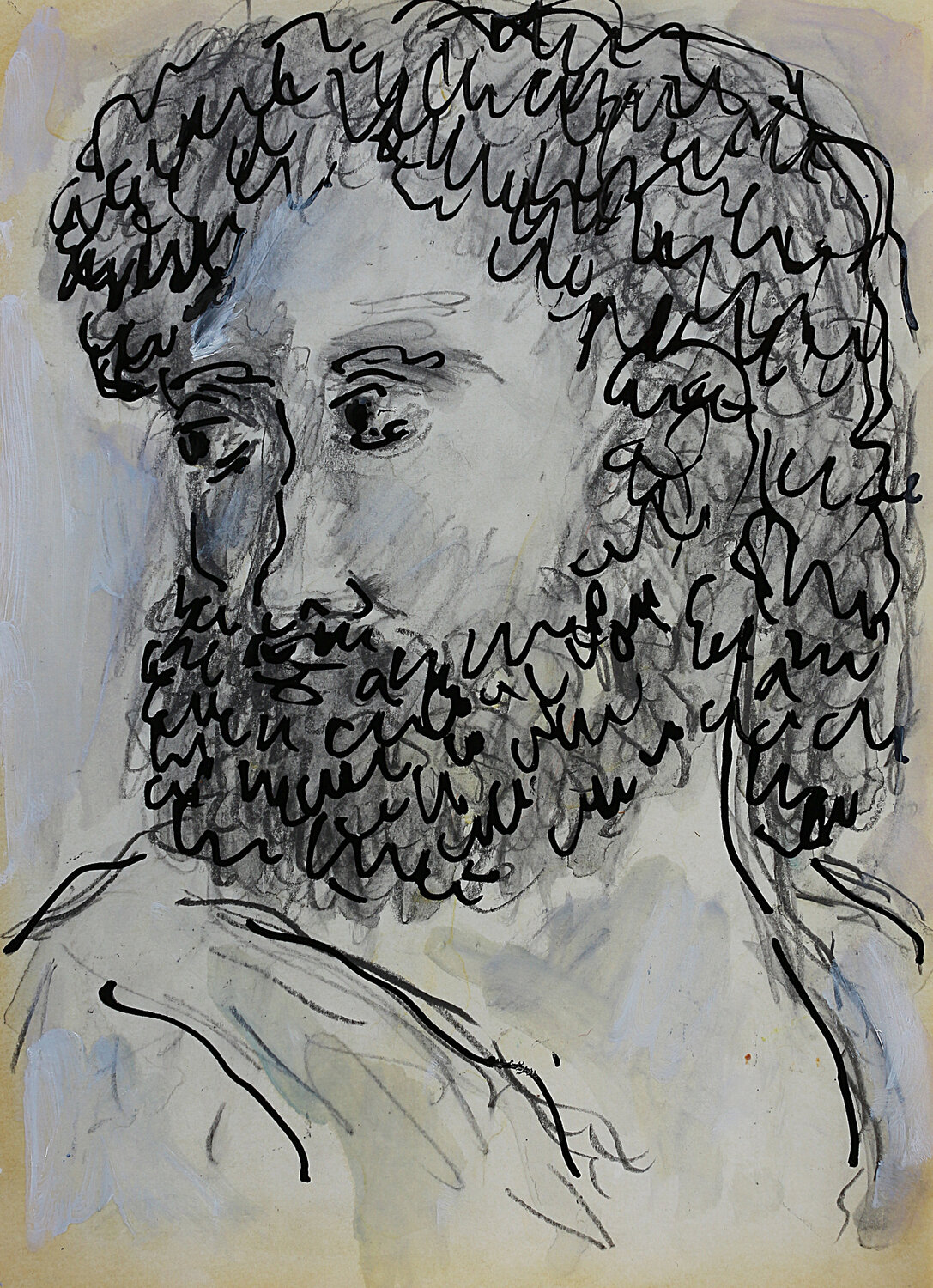 Head d'après Raphaël Jean Mirre