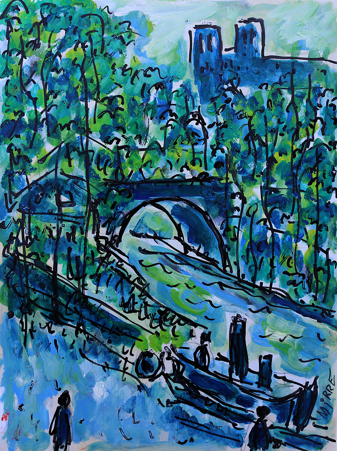 Quai de la Tournelle Jean Mirre