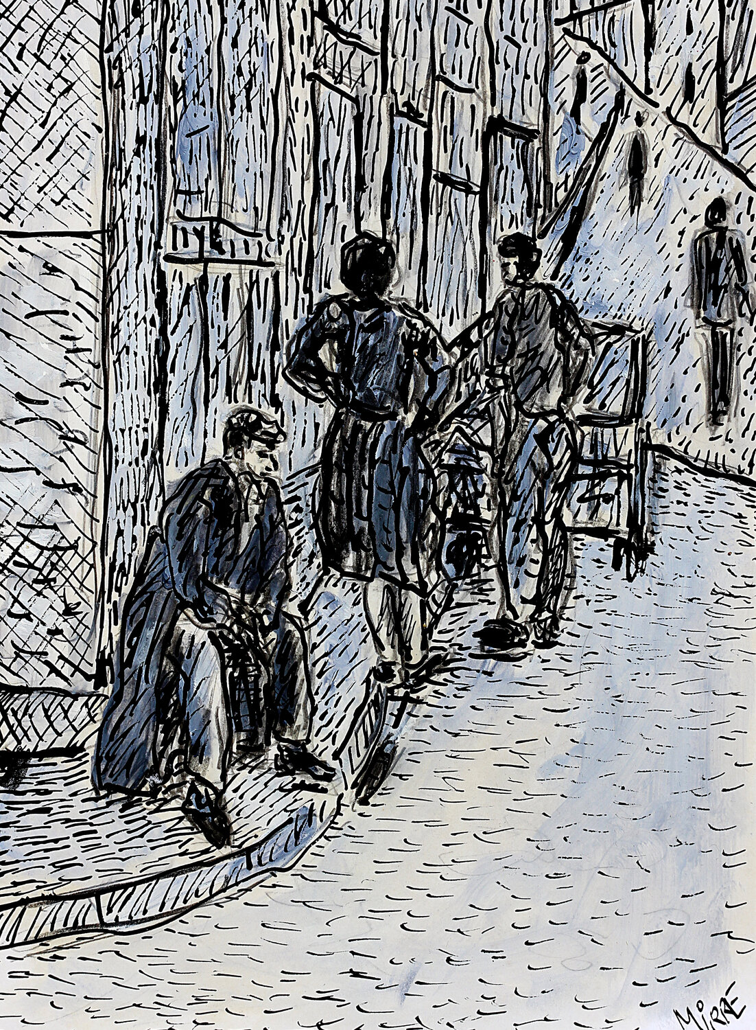 Le livreur de charbon Jean Mirre