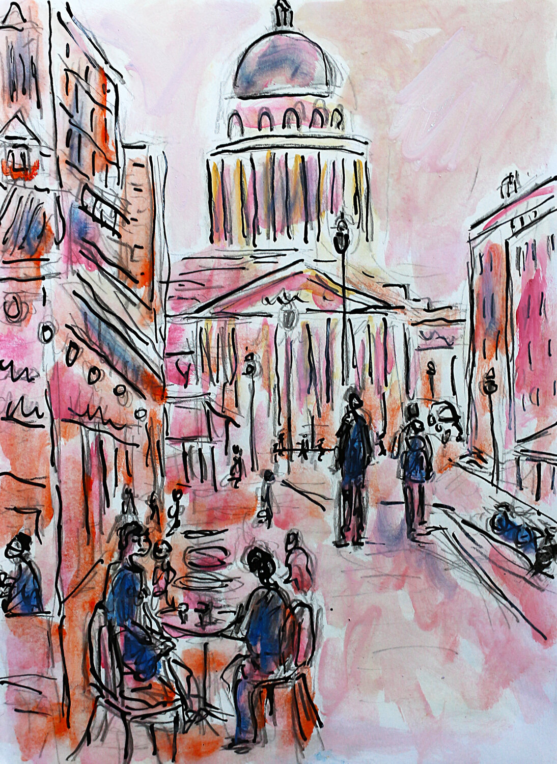 exAmour, soleil et Panthéon Jean Mirre