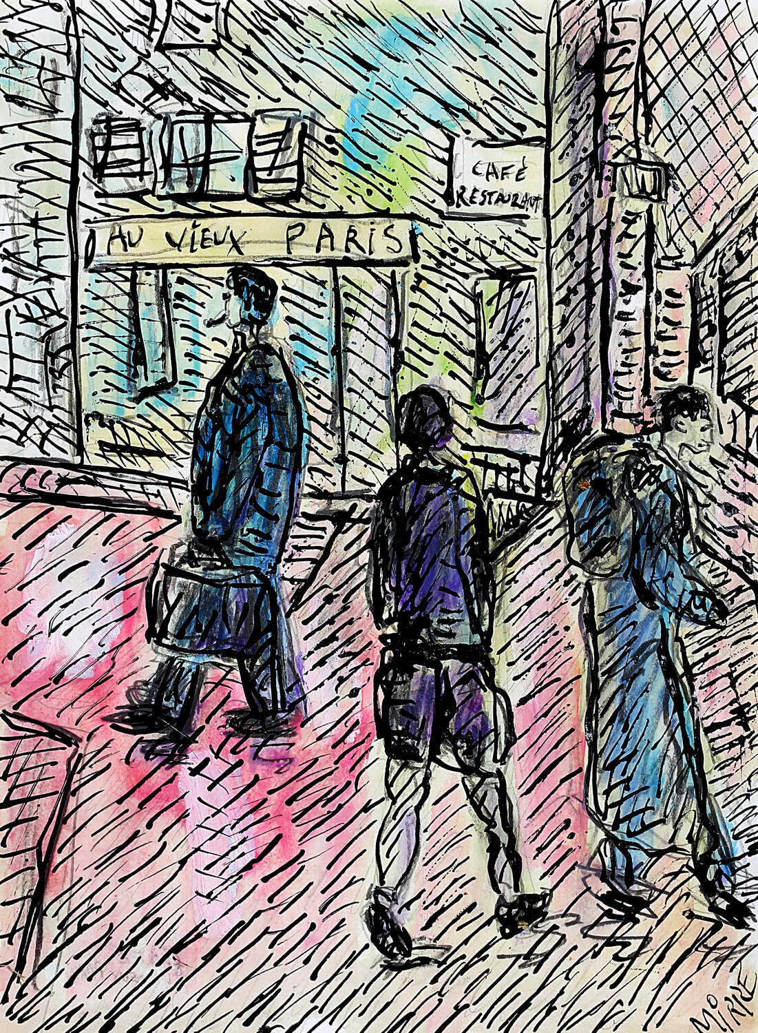 Café Au vieux Paris Jean Mirre