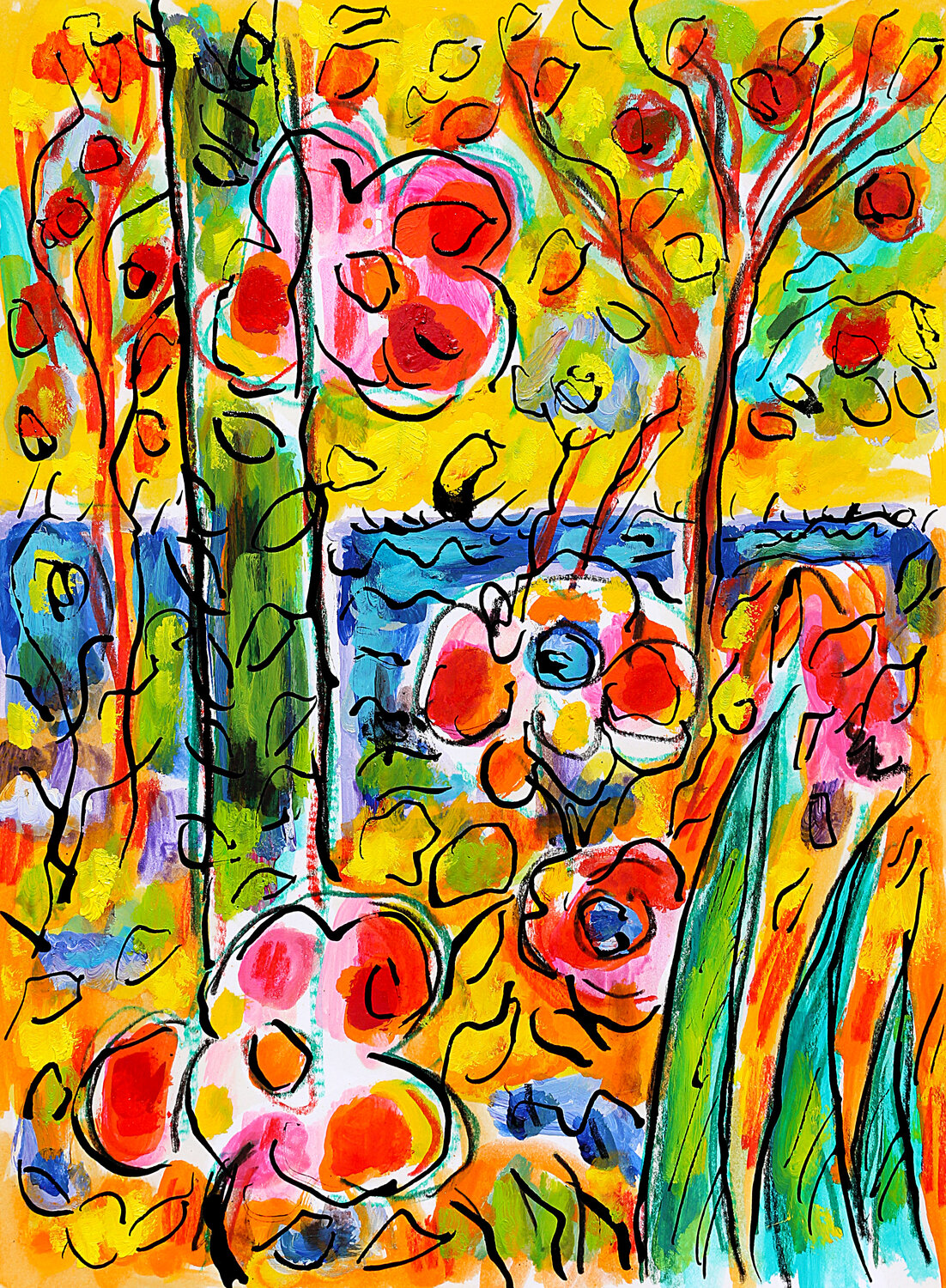 Psyché des fleurs Jean Mirre