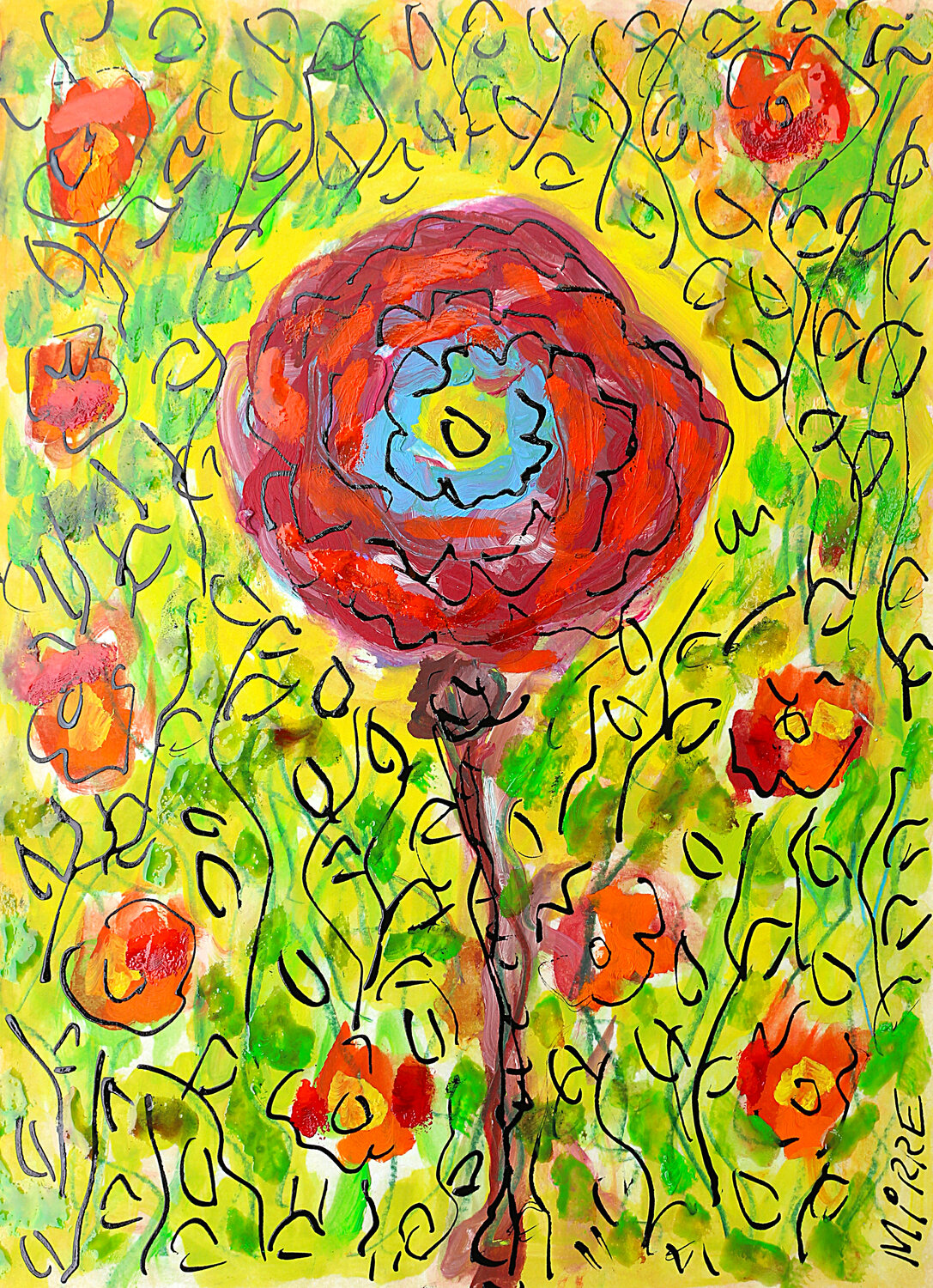 Rose phare Jean Mirre