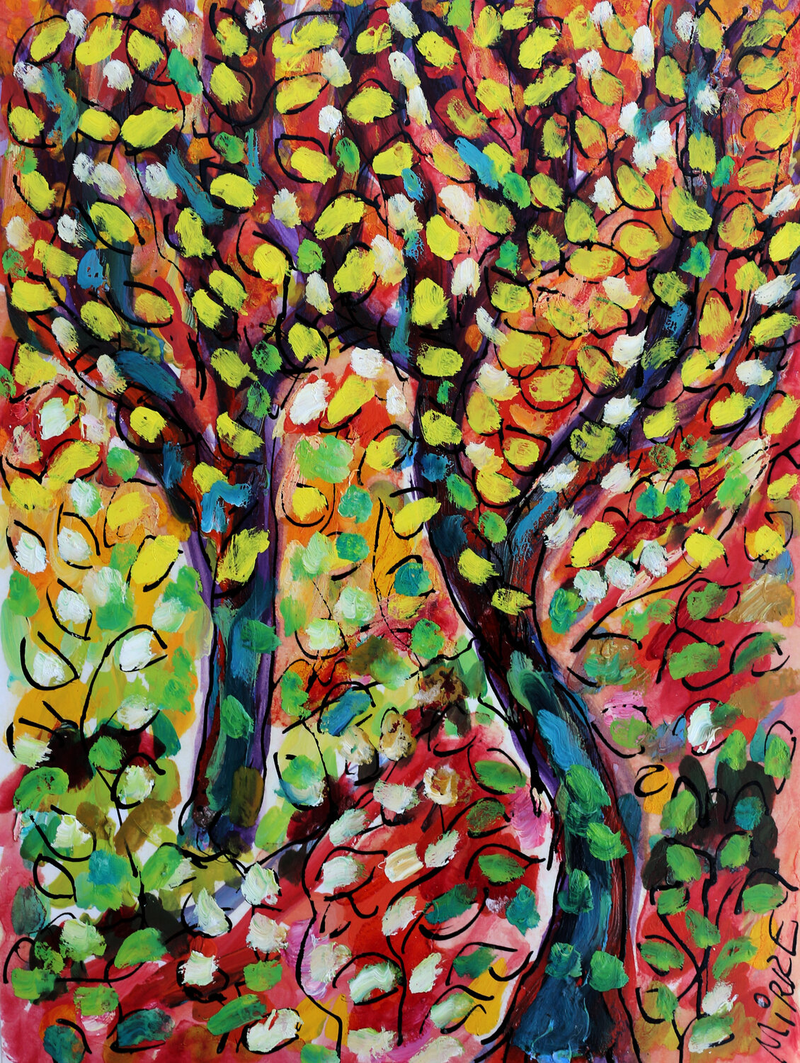 Mirobolant Jean Mirre Original painting for sale