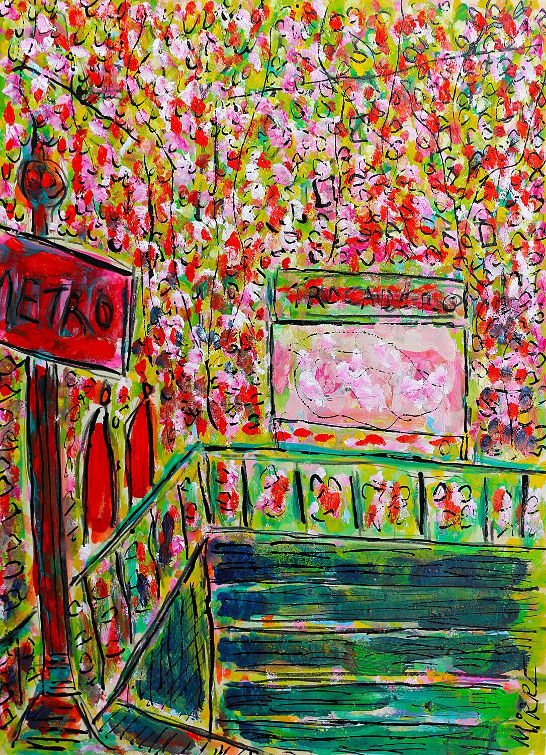 Bouche de métro Jean Mirre