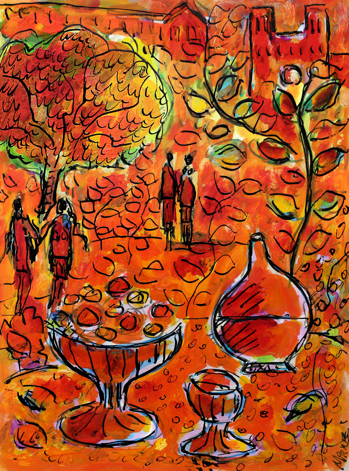 Unity Jean Mirre Dipinto originale in vendita