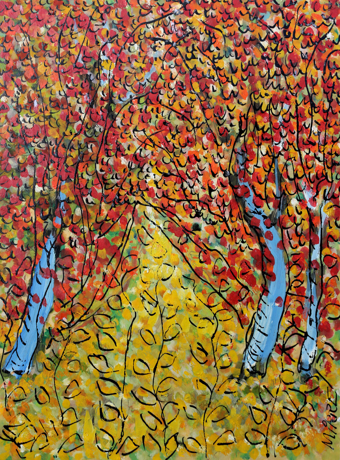 Allée bleue Jean Mirre