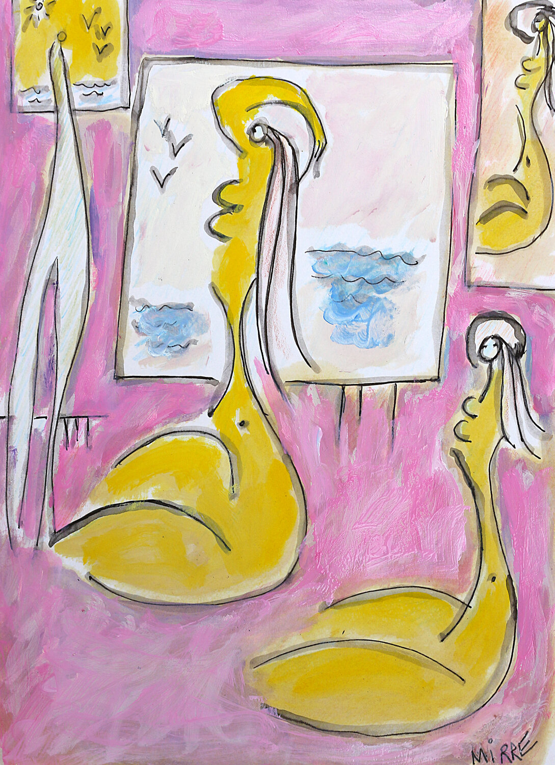 Mermaid's school Jean Mirre
