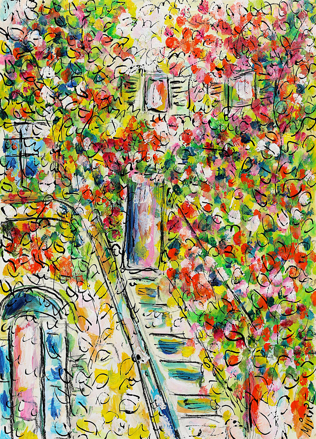 Provence fleurie Jean Mirre