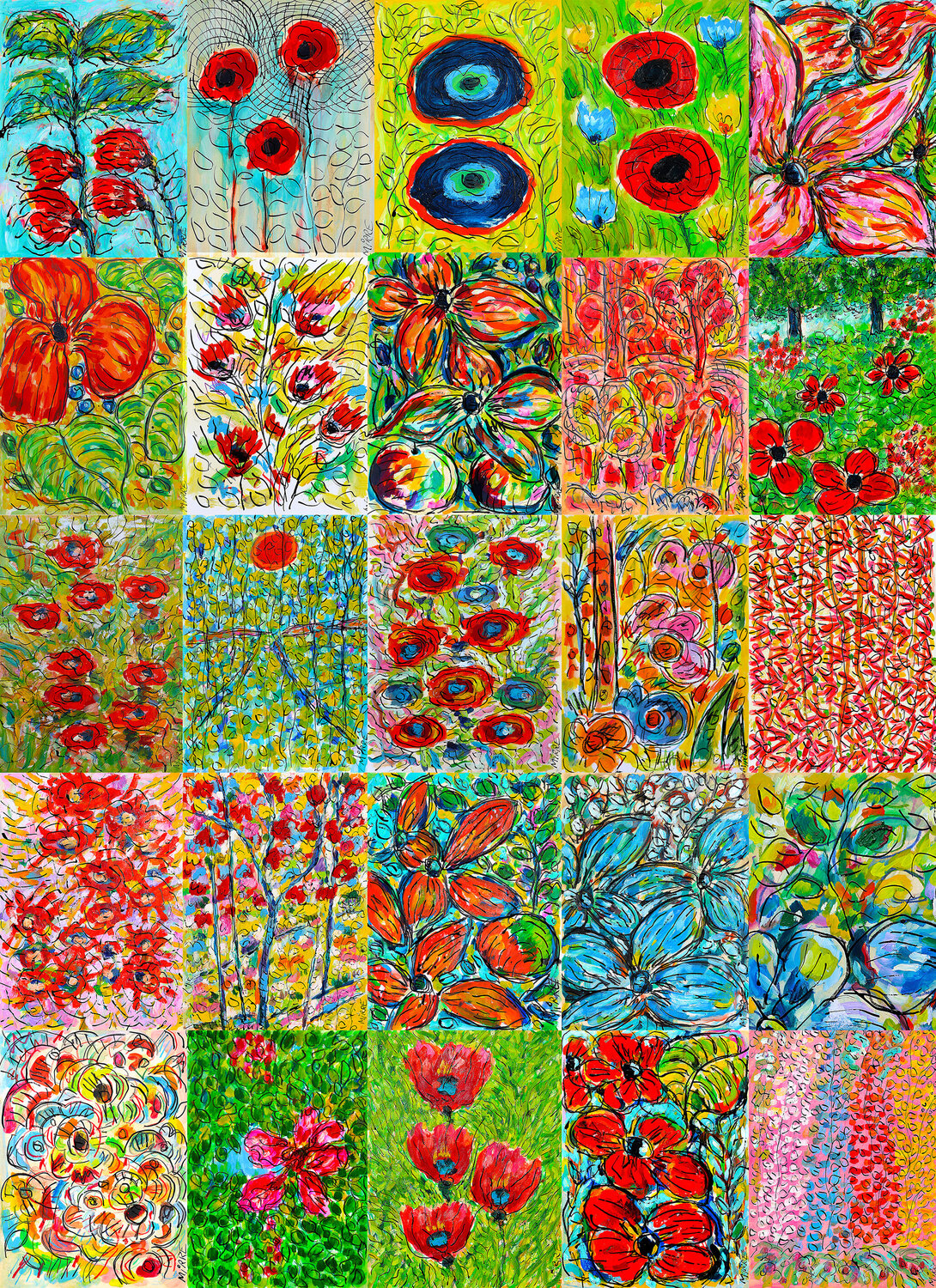 Silence des fleurs Jean Mirre