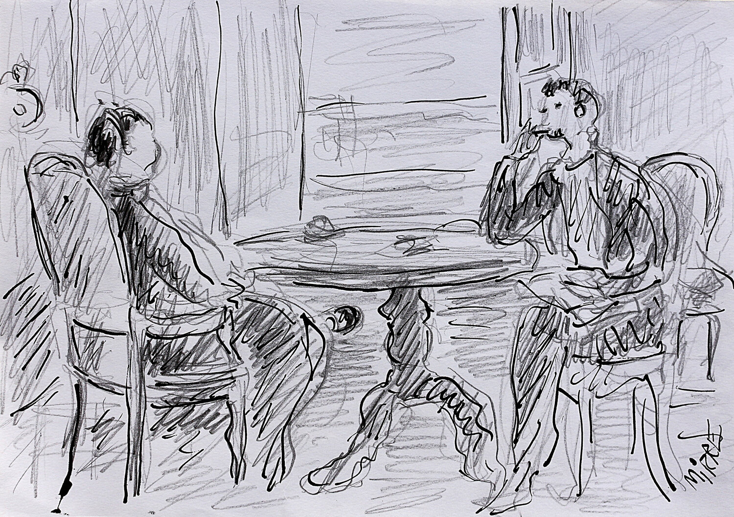 Conversation Jean Mirre