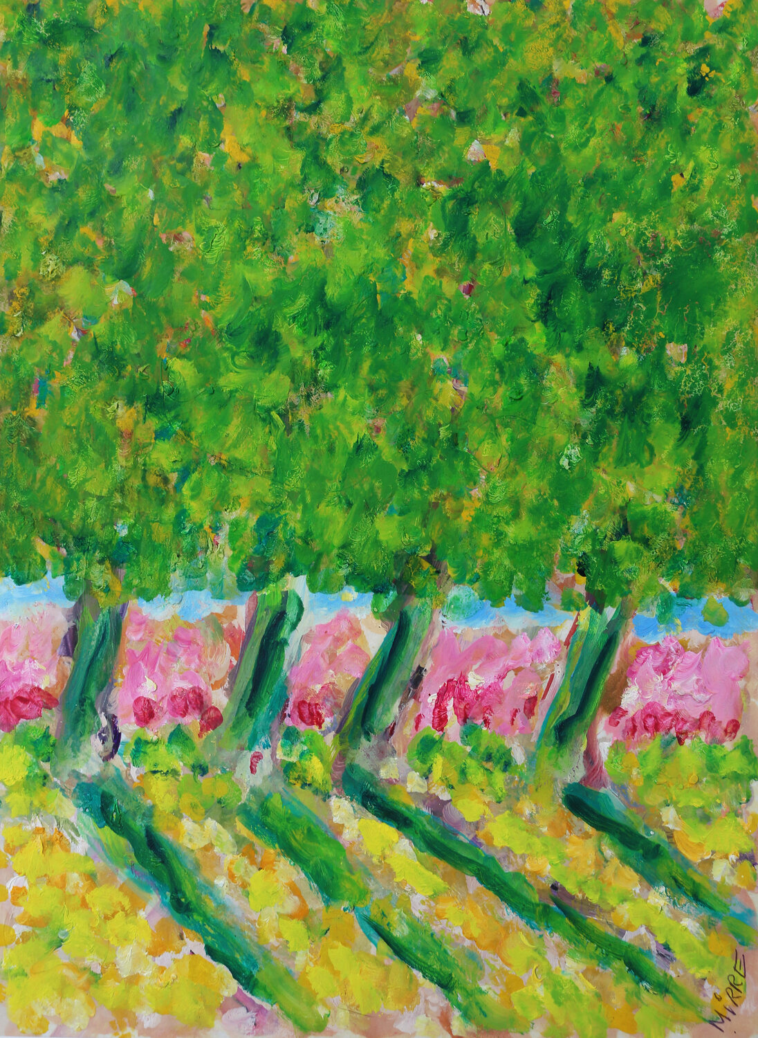 Matinée Jean Mirre Original painting for sale