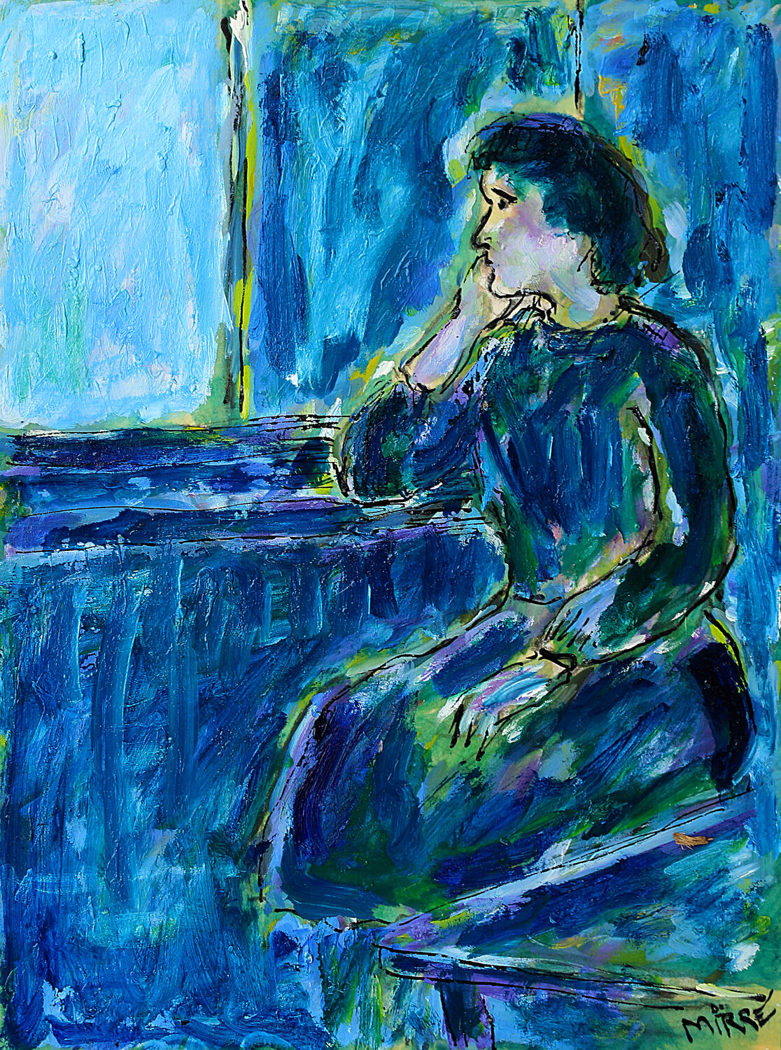 L'attente Jean Mirre