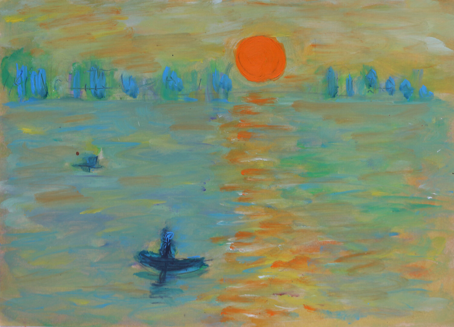 Monet impression Jean Mirre