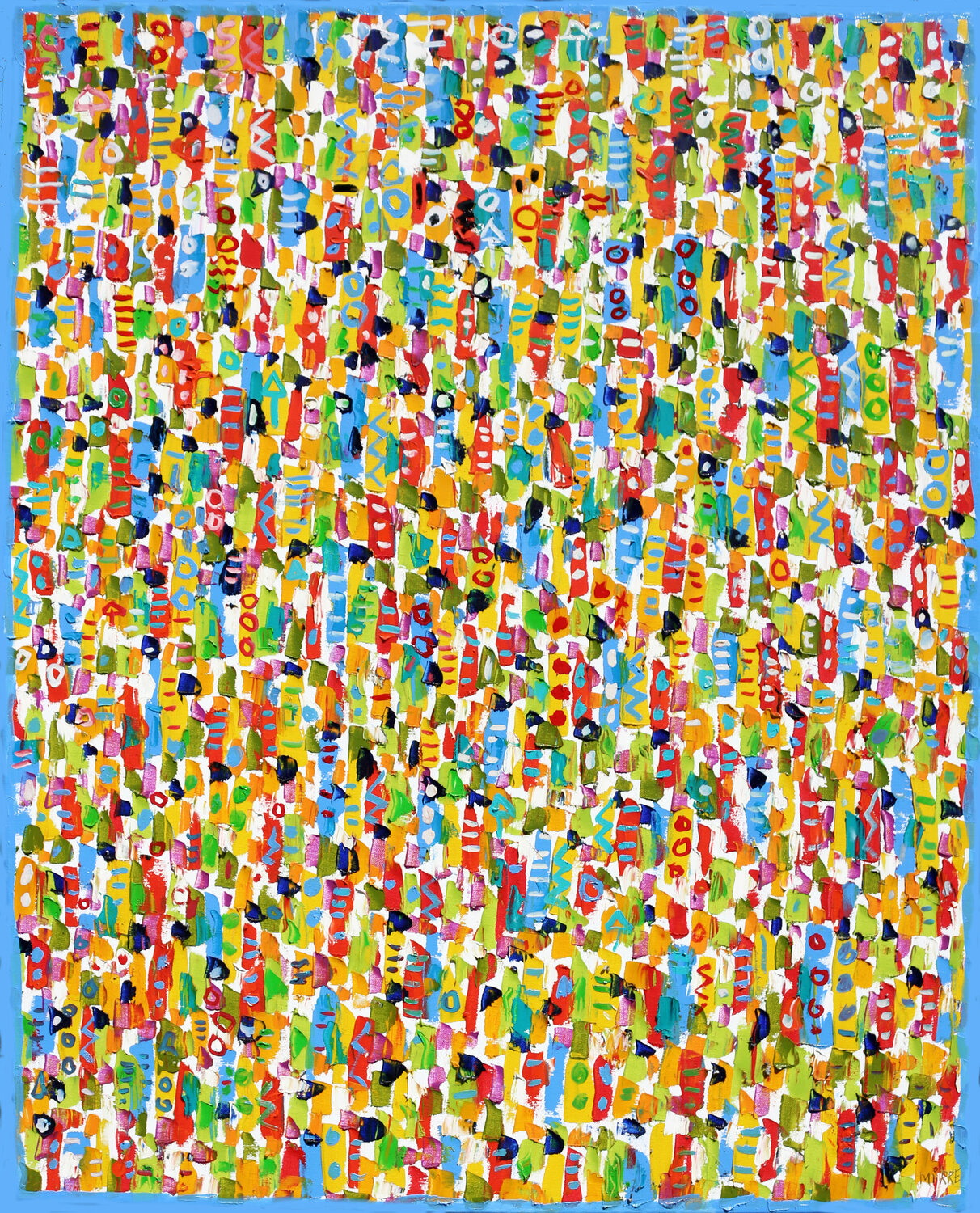 JOYFUL CROWD    SOLD Jean Mirre