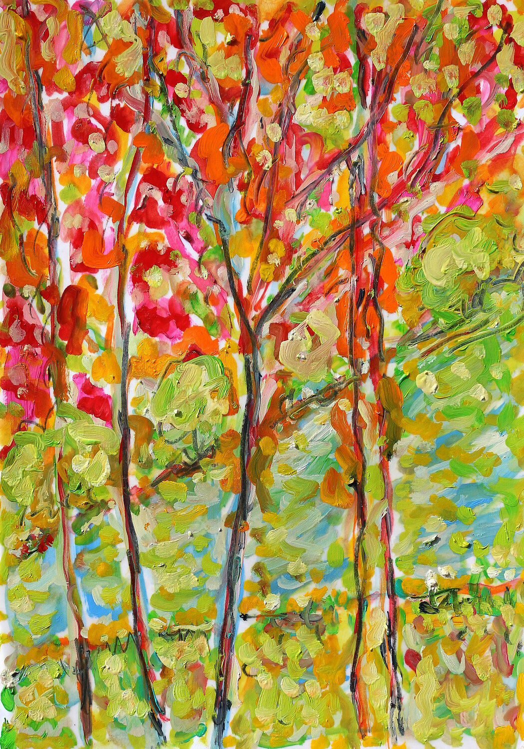 Dancing trees Jean Mirre
