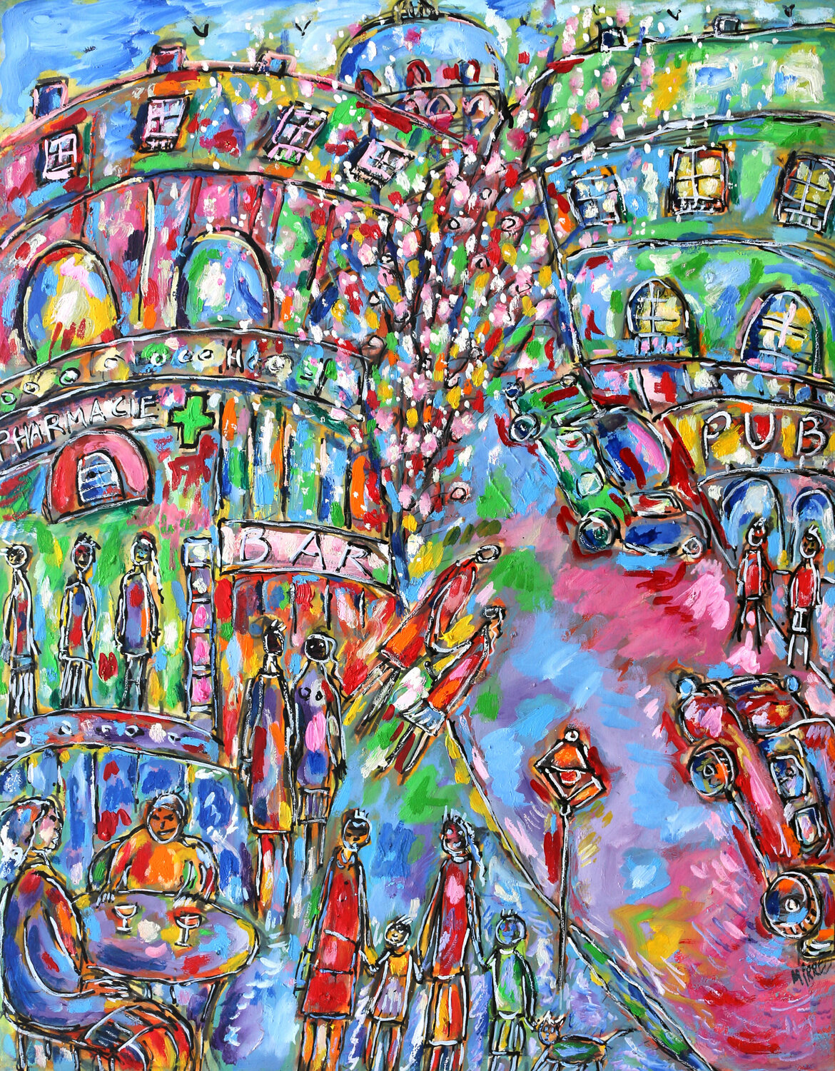 Montmartre et ses lilas Jean Mirre
