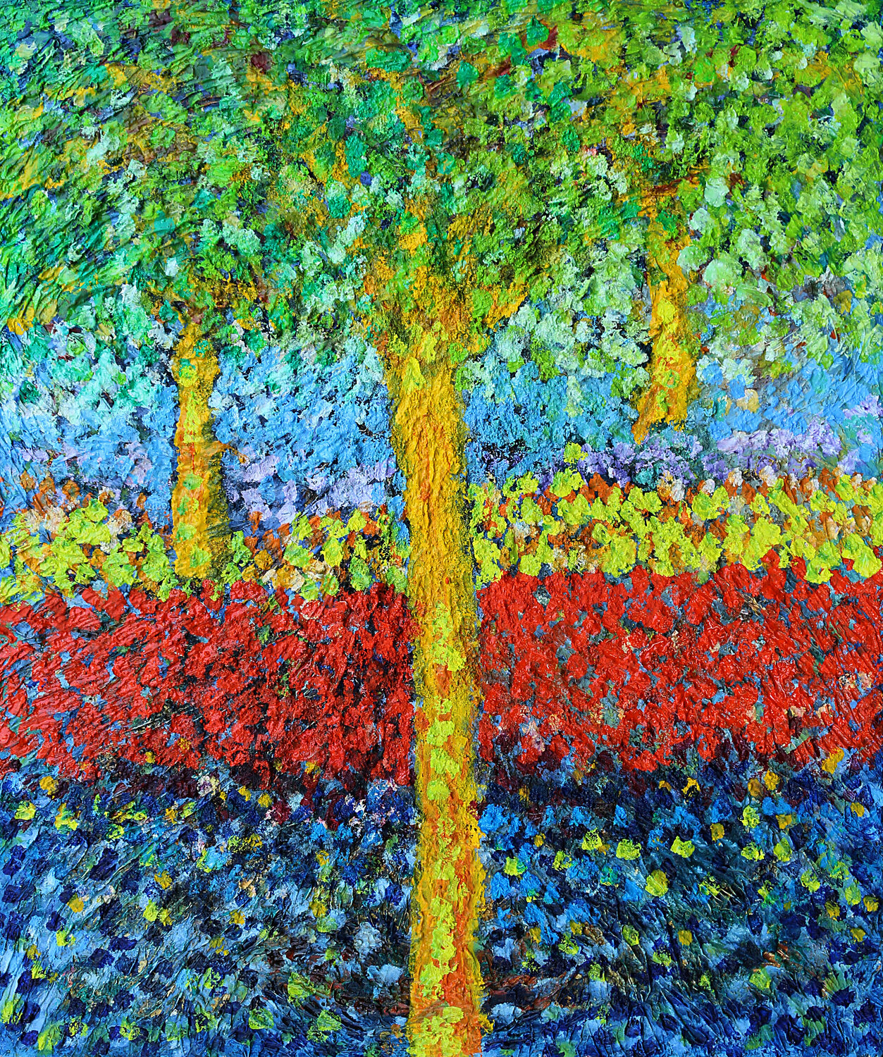 Palmeraie Jean Mirre Peinture originale à vendre