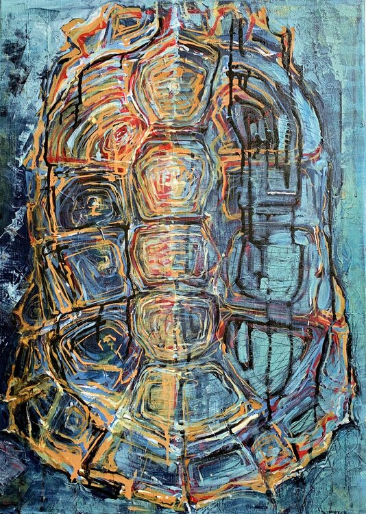 Blue Turtle Netka Croonenborghs